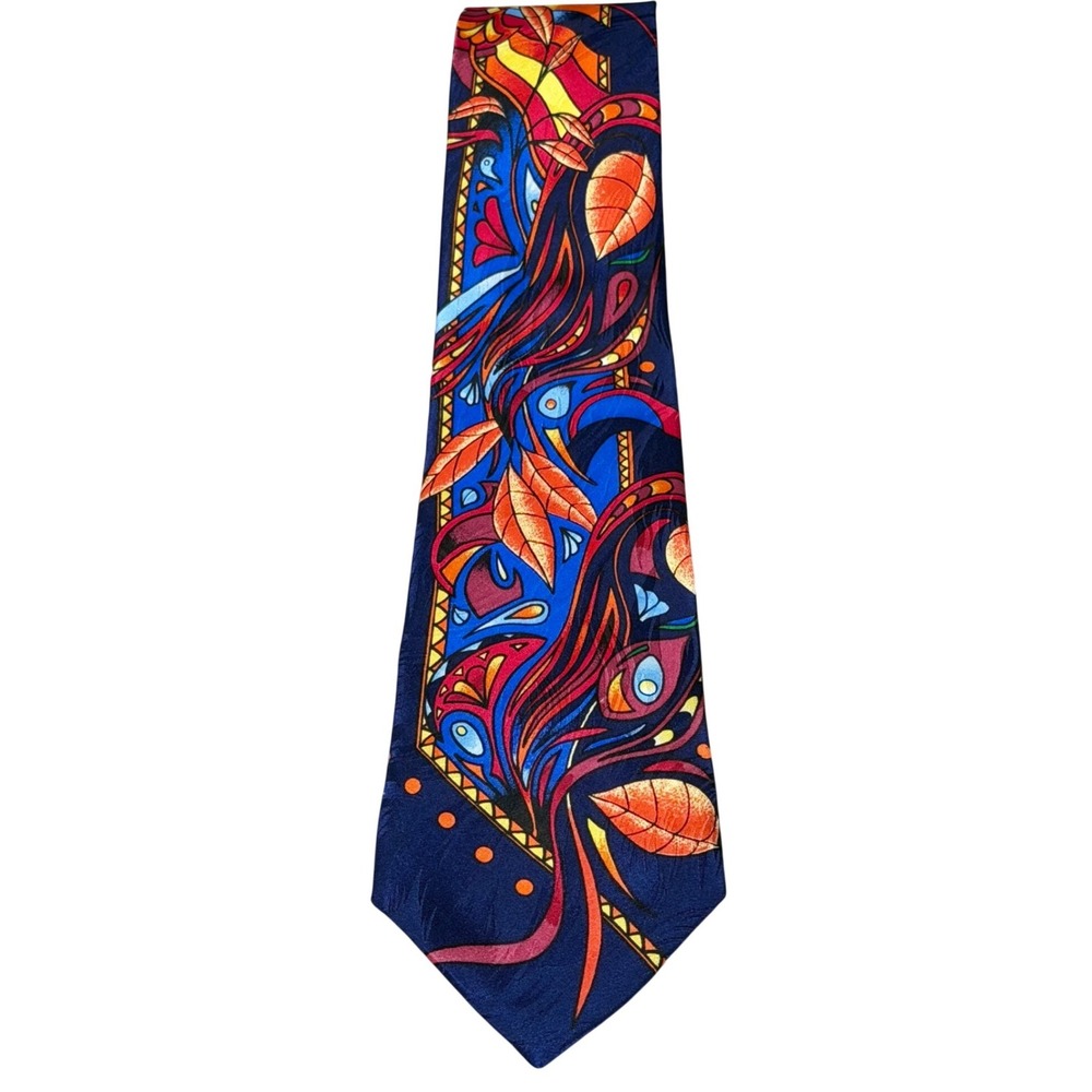 Rush Limbaugh No Boundaries Collection Designer Silk Tie Men 3.75x60" Abstract